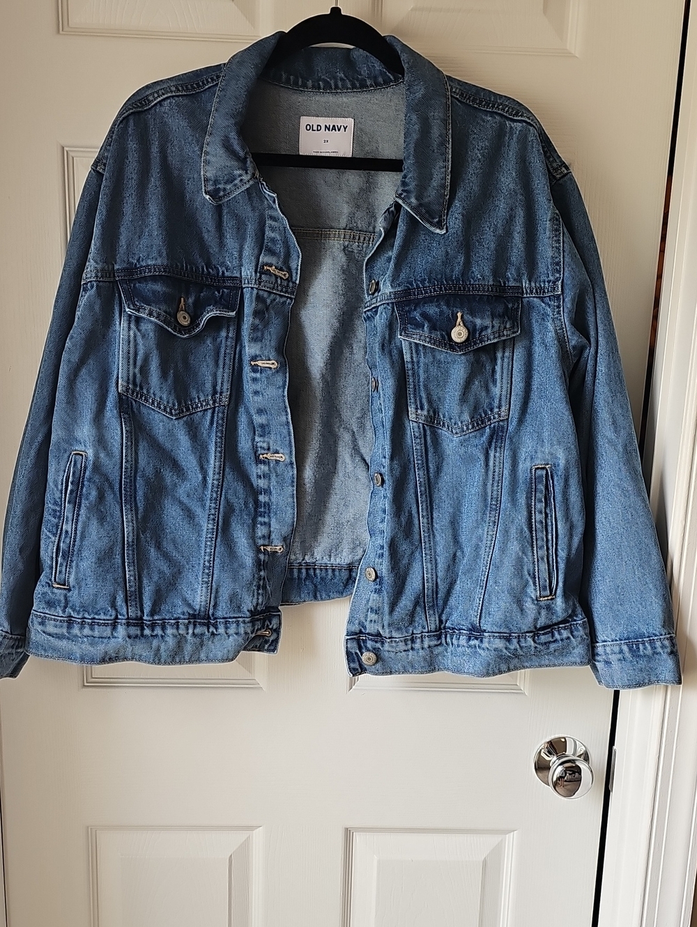 Old Navy Light Blue Denim Trucker Jacket